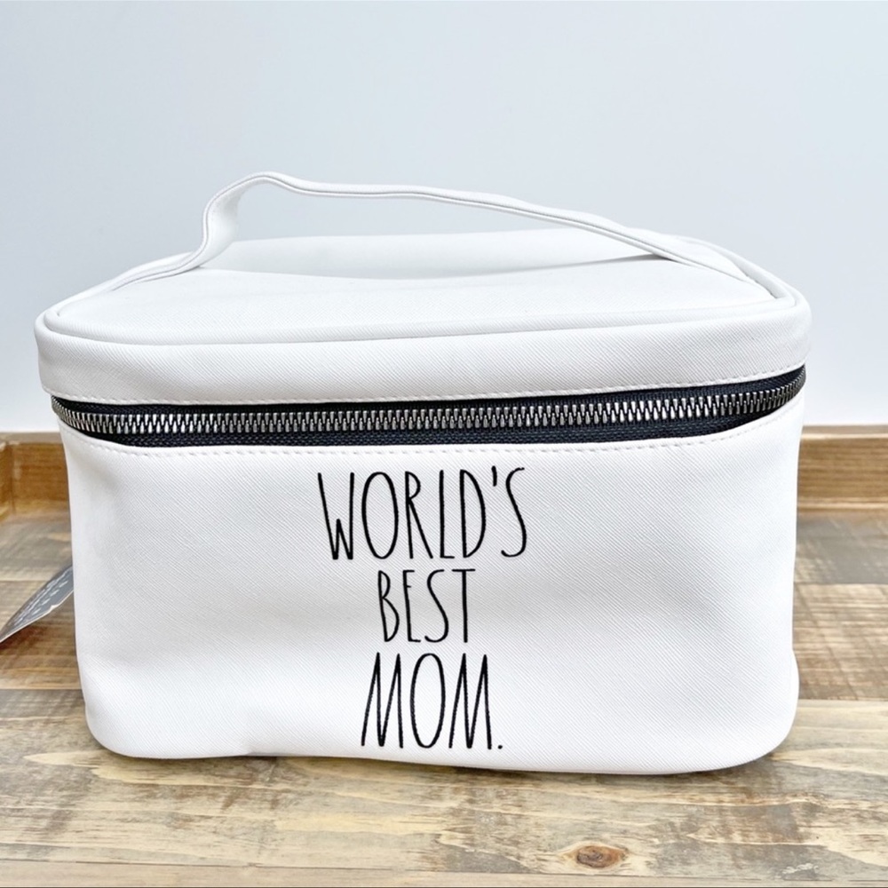 Rae Dunn Worlds Best Mom Bag with handle